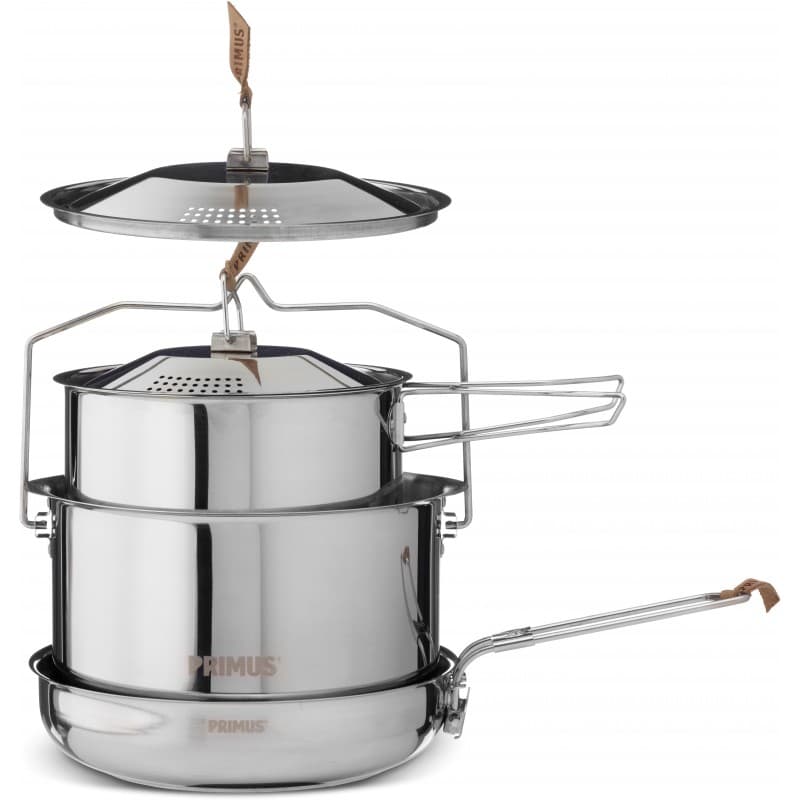 Campfire Cookset Stainless Steel Large — image 2 of 3