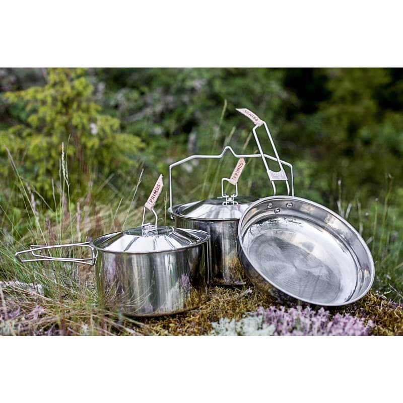 Campfire Cookset Stainless Steel Large — image 3 of 3