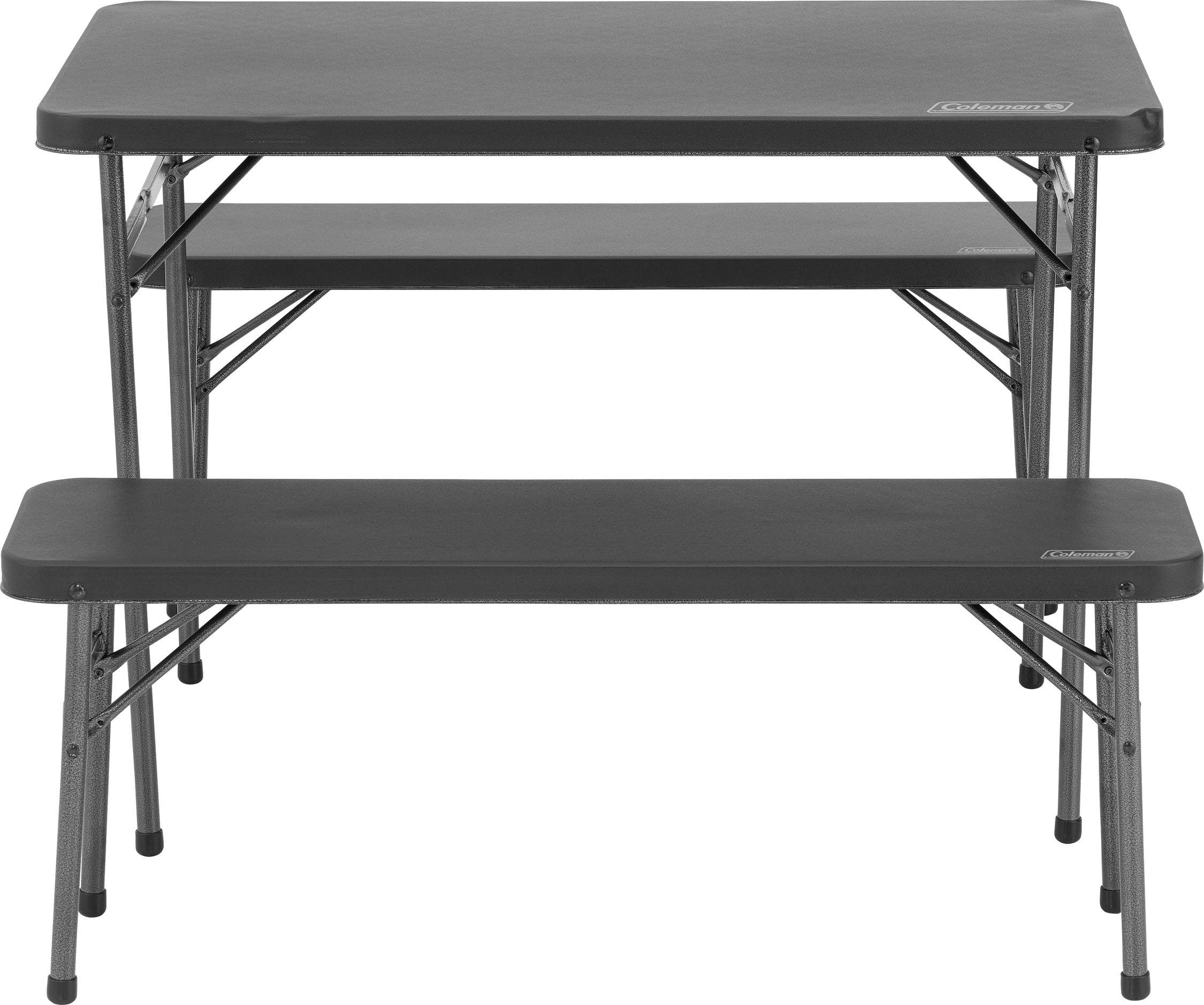 4 P Packaway Table & Bench Set  — image 2 of 7