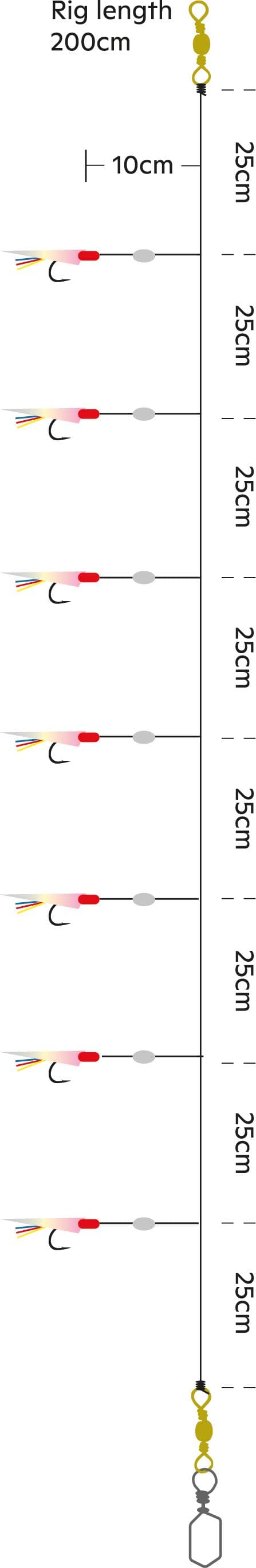 Kinetic Sabiki Maxcatch #6 — image 2 of 2