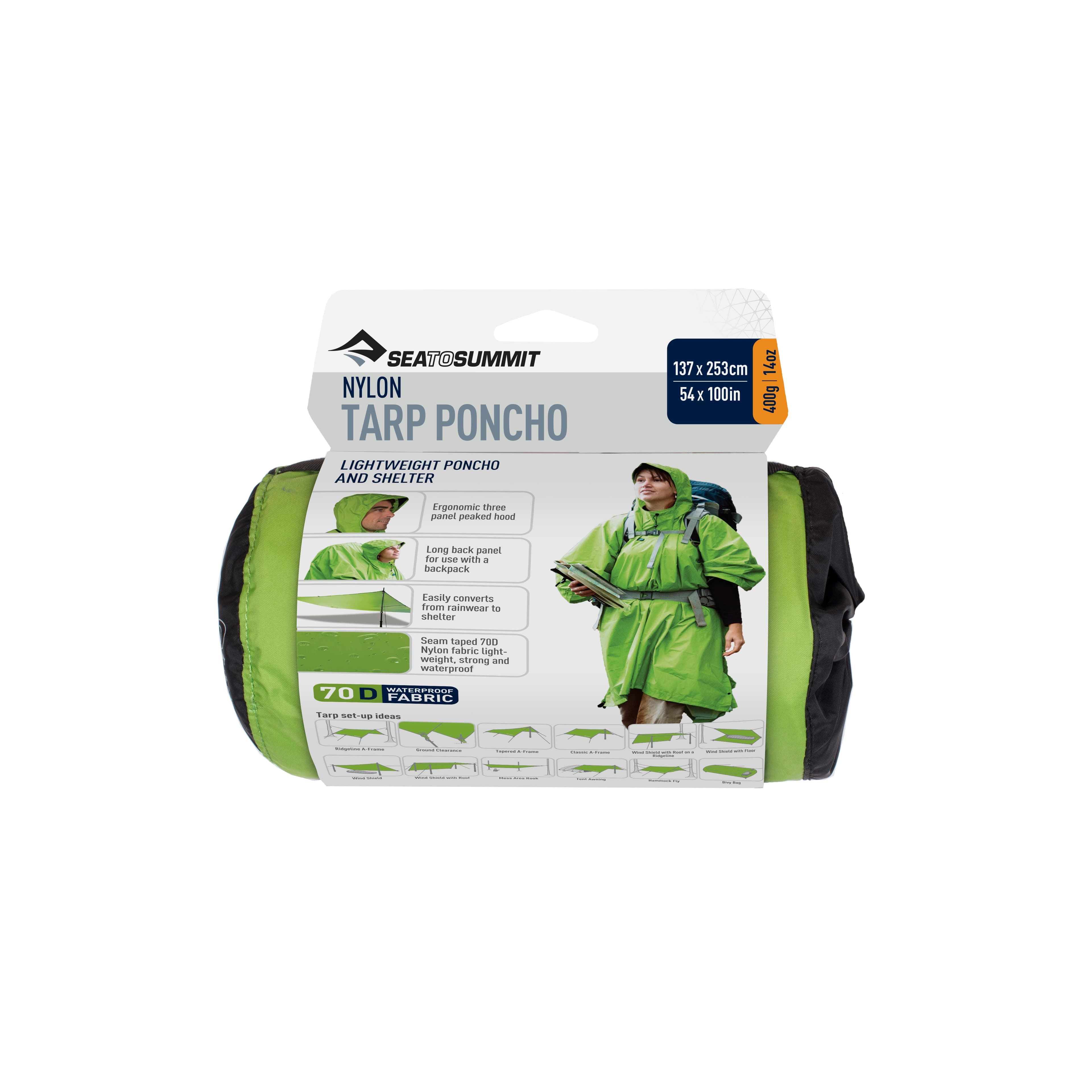 Nylon Tarp Poncho — image 3 of 5