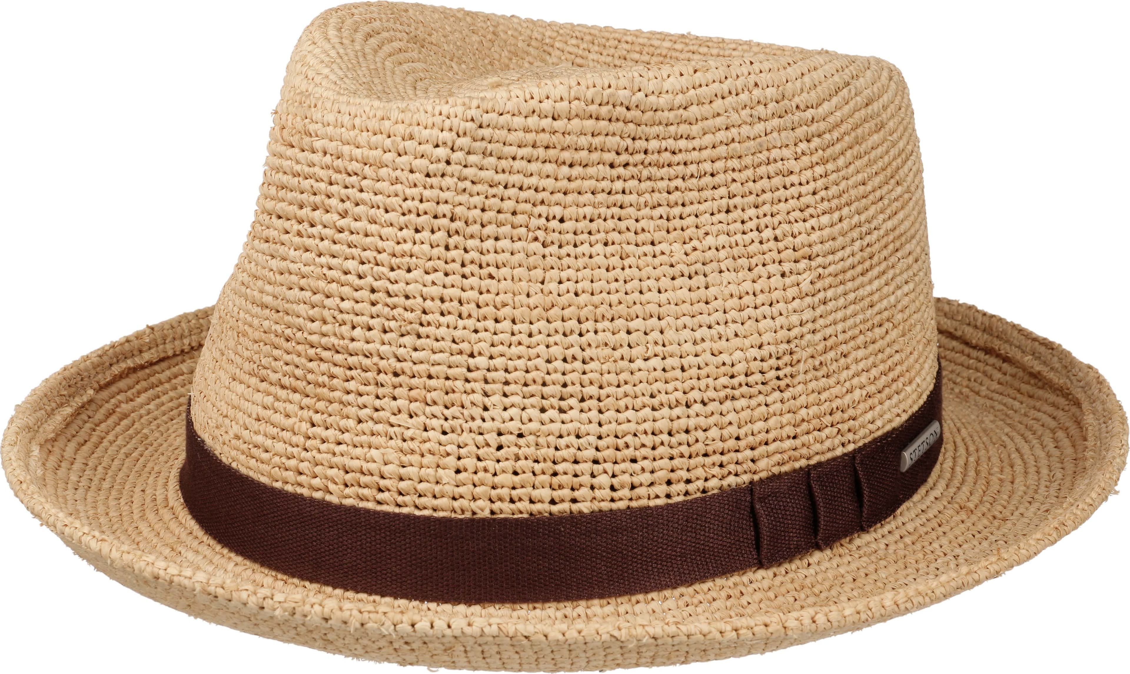 Fedora Raffia Crochet