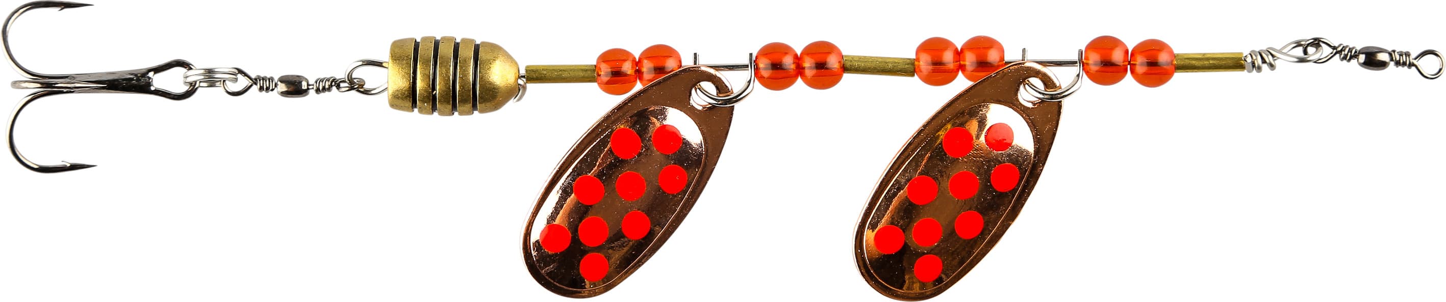 Copper with Red Dots