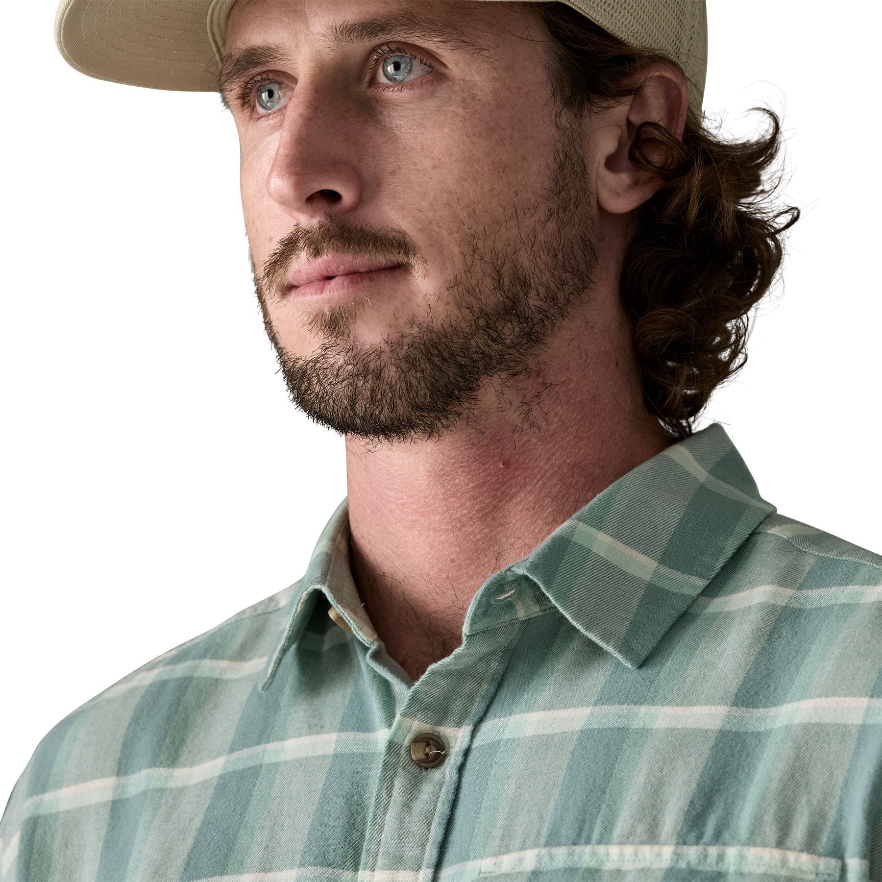 Patagonia-P42410-M's L/S Cotton in Conversion LW Fjord Flannel Shirt — image 6 of 8