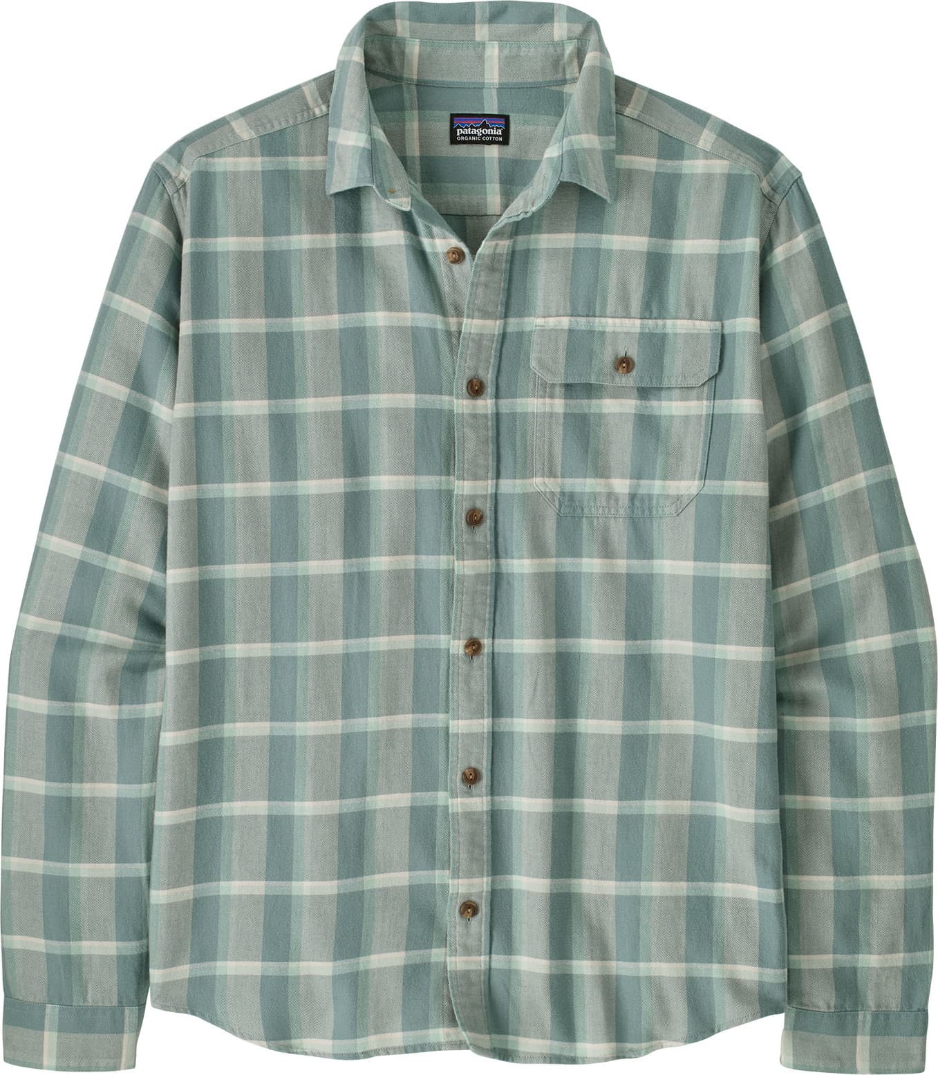 Patagonia-P42410-M's L/S Cotton in Conversion LW Fjord Flannel Shirt — image 1 of 8