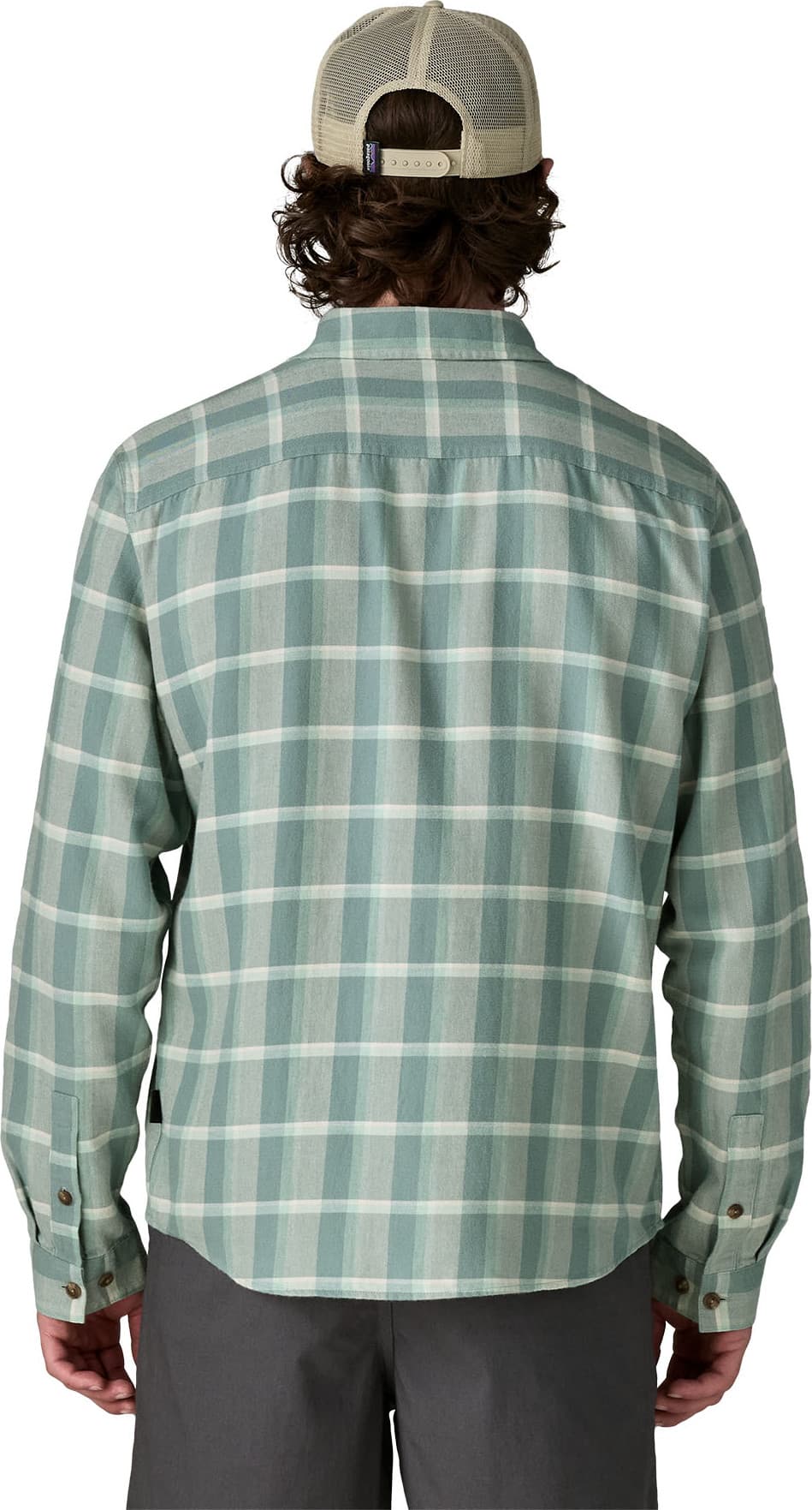 Patagonia-P42410-M's L/S Cotton in Conversion LW Fjord Flannel Shirt — image 4 of 8