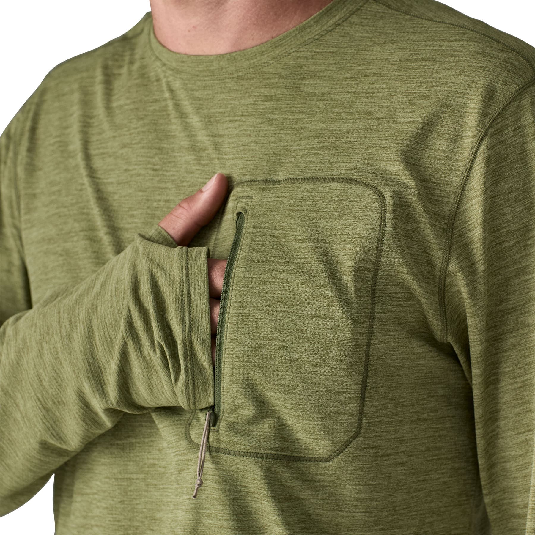 Men's Long Sleeved Capilene Cool Sun Shirt — image 6 of 7