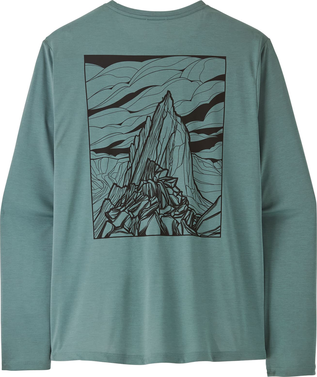 Men's Long Sleeved Capilene Cool Daily Shirt Cloud Crag — image 5 of 5