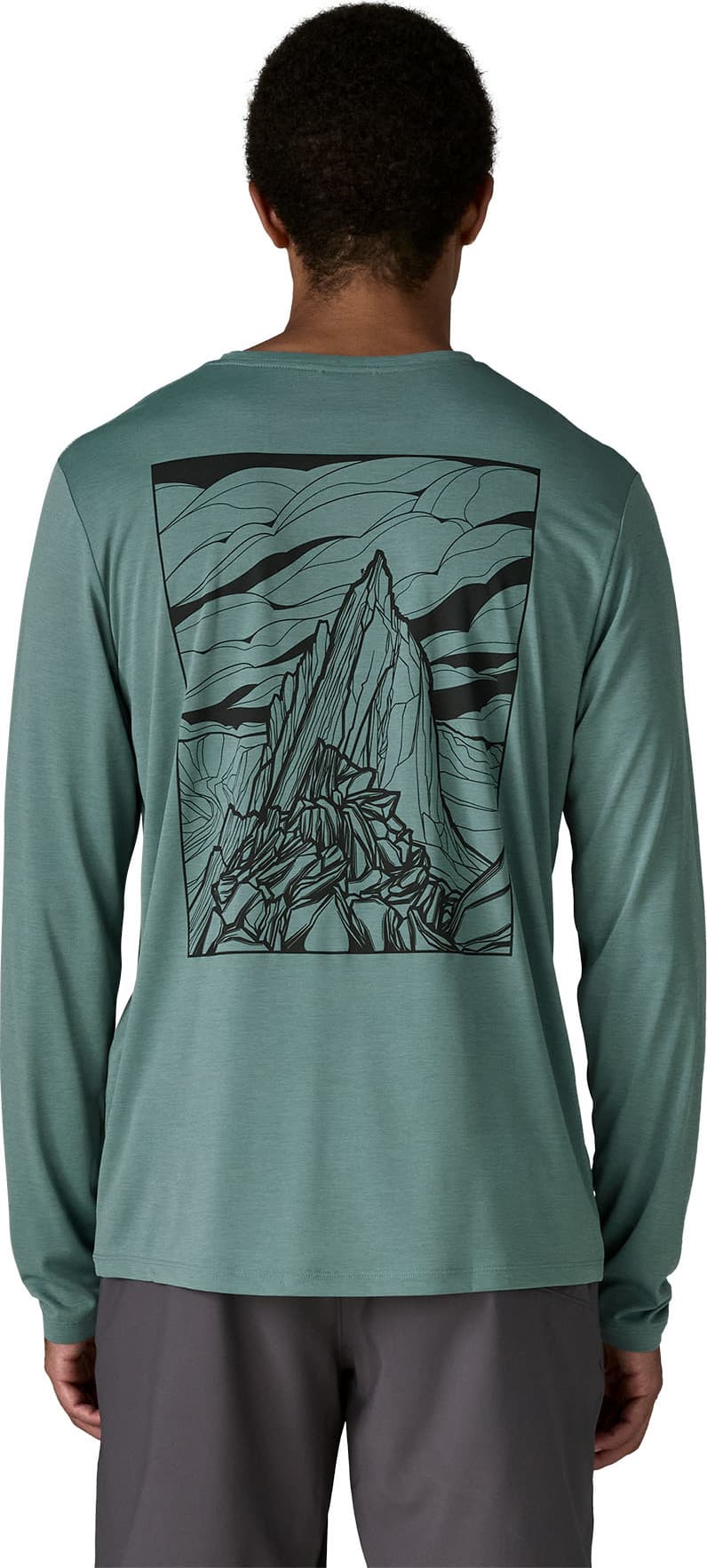 Men's Long Sleeved Capilene Cool Daily Shirt Cloud Crag — image 3 of 5