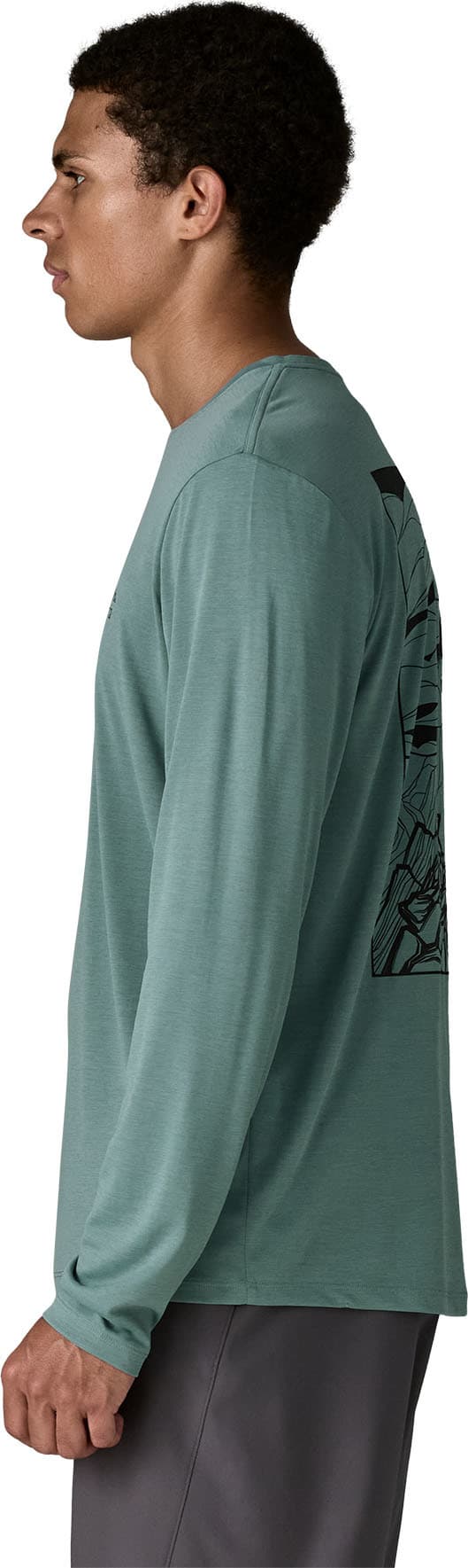 Men's Long Sleeved Capilene Cool Daily Shirt Cloud Crag — image 2 of 5